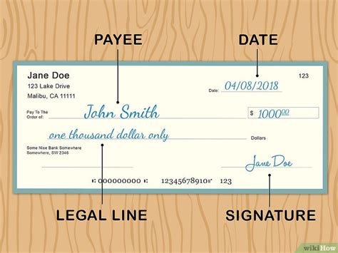 How to endorse a check to someone. 3 formas de endosar un cheque - wikiHow