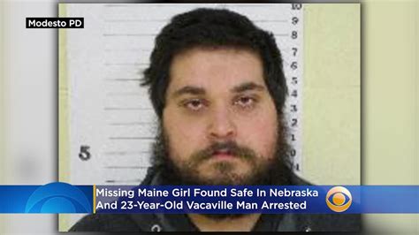 missing maine girl found safe in nebraska vacaville man arrested youtube