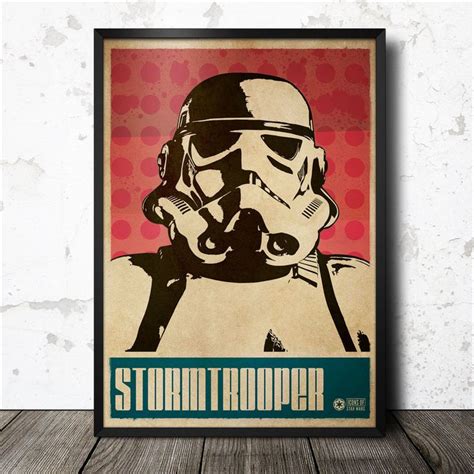 Stormtrooper Star Wars Pop Art Poster Magik City Cool T Shirts And