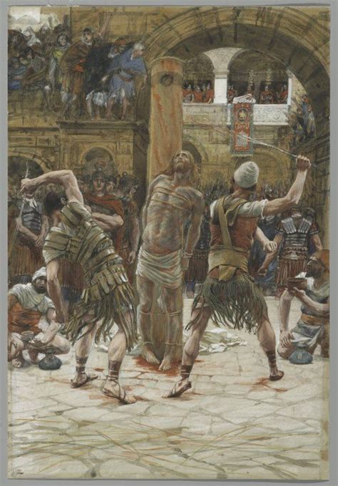 The Scourging On The Front La Flagellation De Face James Tissot Free Download Borrow And