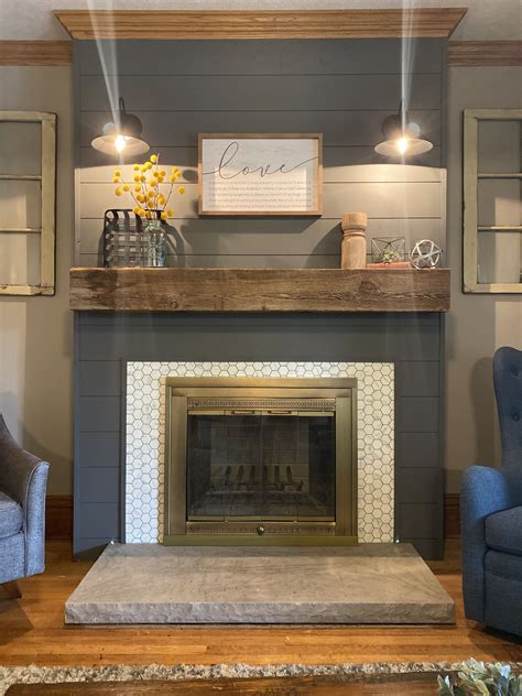 10 Creative Fireplace Mantel Ideas With Shiplap To Transform Your