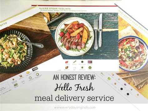 An Honest Review Hello Fresh Meal Delivery Service