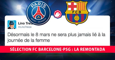 Nouveau président du barça, joan laporta a tout de suite évoqué le huitième de finale retour de ligue des champions face au psg. Résumé du match FC Barcelone-PSG : la Remontada - Twog