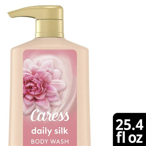 Caress Hydrating Body Wash With Pump Daily Silk 254 Fl Oz Walmart