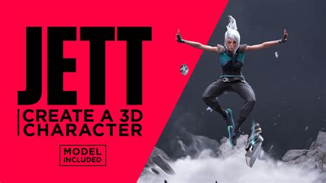 Artstation Jett Create A 3d Character Resources