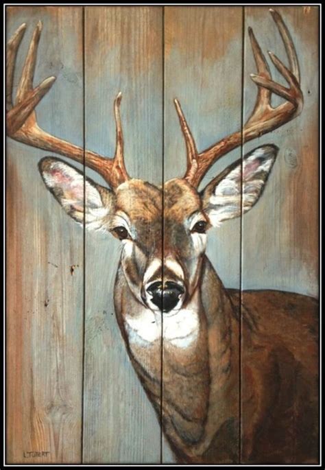 40 Modest Examples Of Paintings On Wood Planks Buzz 2018