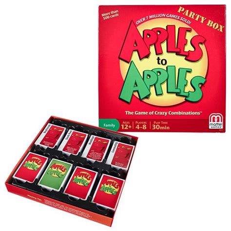 Buy Apples To Apples Party Box Game At Entertainment Earth Mint Condition Guaranteed Free