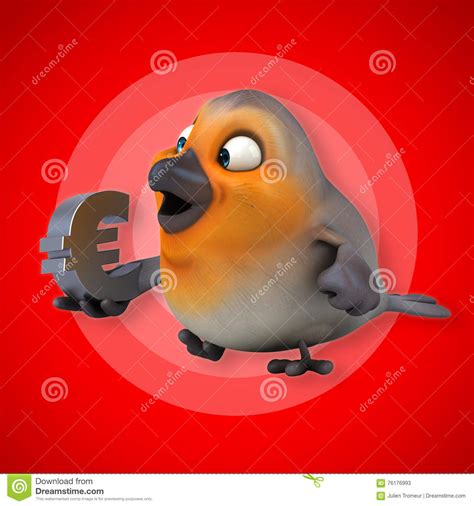 Fun Bird Stock Illustration Illustration Of Money Bird 76176993