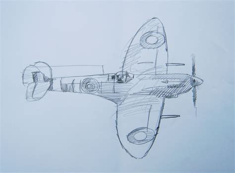 We made sketches the most realistic digital drawing tool to allow you to create the most beautiful images. Spitfire Mk22 sketch. | Battle of Britain and WW2 Drawings ...