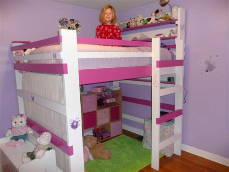 Kids Loft Bed Design Bookmark 8522