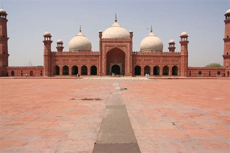 Badshahi Mosque Lahore Pakistan Touriste Guide Touristique Voyage