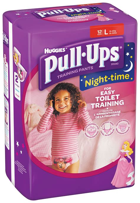 Buy Huggies Pull Ups Girls Night Time Potty Training Pants 2 4 Years