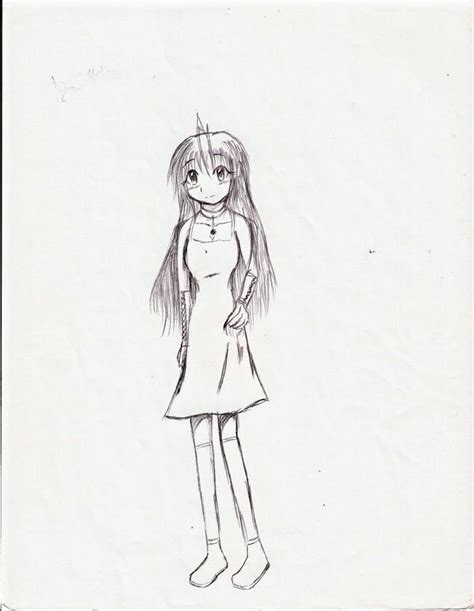 Girl Main Character Design 2 By Tophatea On Deviantart