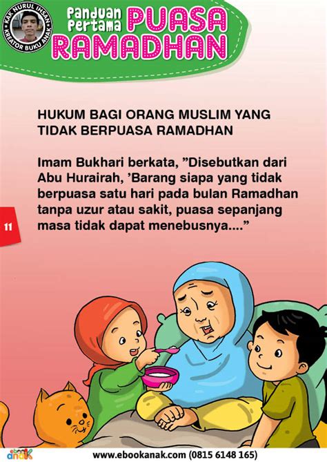 Panduan Pertama Anak Puasa Ramadhan 11 Hukum Bagi Orang Muslim Yang