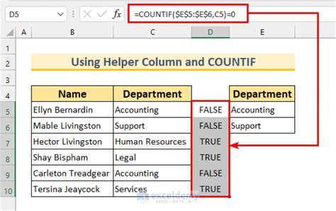 How To Filter Column Based On Another Column In Excel 5 Methods