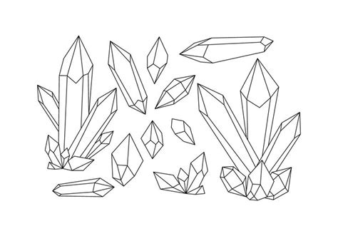 How To Draw Crystals Step By Step Drawing Ideas