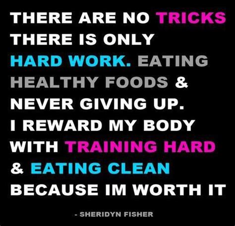 There Are No Tricks There Is Only Hard Work Eating