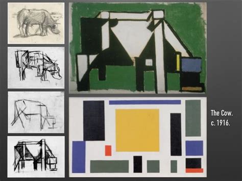 Image Result For Van Doesburg Cow Doesburg Art History Sketch Book