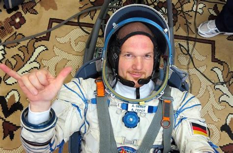 Deutscher Astronaut Alexander Gerst Astro Alex Ist Auf Dem Weg Zur Iss