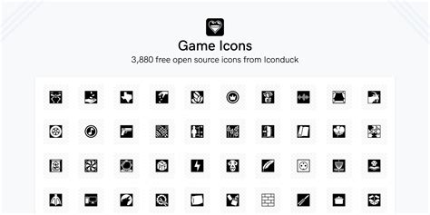 Game Icons By Iconduck Figma