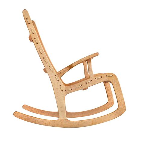 Unique Quilted Vermont Rocking Chair. Hand Made Eco-Friendly, Green
