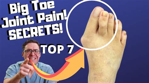Big Toe Joint Pain Home Treatment 2020 [top 7] Relief And Remedies Youtube