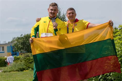Europos čempionate Andriaus Skujaus ir Kęstučio Skučo sidabro medaliai