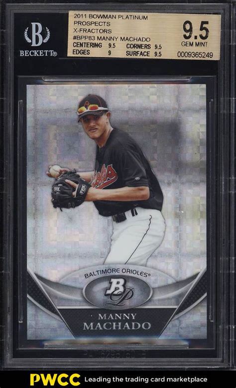We did not find results for: 2011 Bowman Platinum Xfractor Manny Machado ROOKIE RC # ...