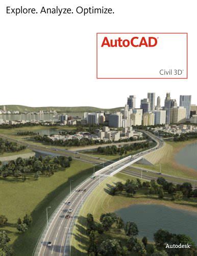 Autocad Civil 3d Autodesk Pdf Catalogs Documentation Brochures