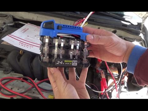 The end contact will always work, but only one of the side contacts works (usually) DIY: Home made 12V Car Jumpstart battery pack from a ...