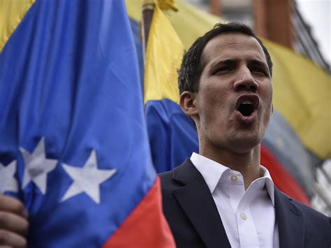 Venezuela Opposition Leader Juan Guaido Declares Himself President