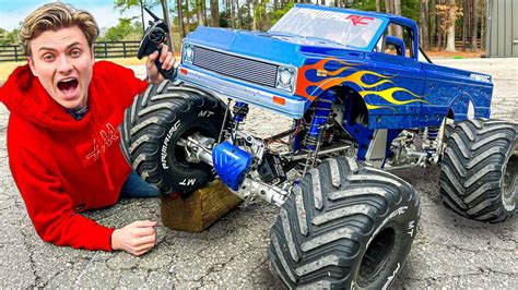 Unboxing Biggest Rc Monster Truck In The World Dangerous Youtube
