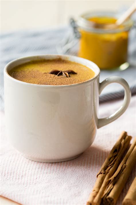 Golden Milk Recipe Vegan Gf Easy Turmeric Latte The Worktop