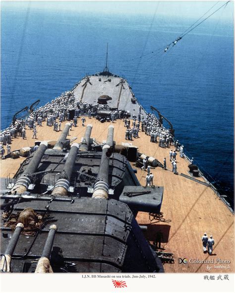 Yamato Class Battleship Musashi 1942 Passed For Consideration