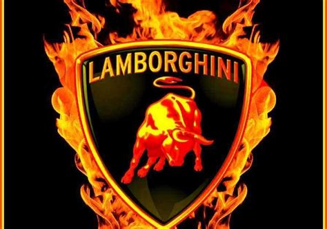 Lamborghini Fire Logo Cgtrader