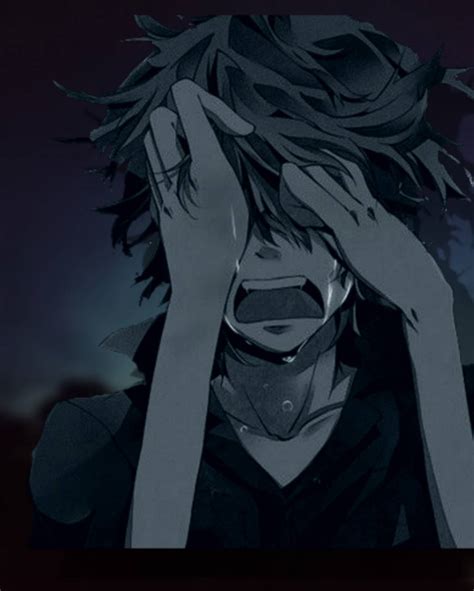 The Best 26 Crying Alone Broken Hearted Sad Anime Boy Wallpaper