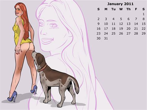 Pet Calendar January By Turria Hentai Foundry