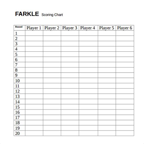 Each reusable score card is housed in a laminated plastic cover which you write the scores on with a dry erase marker. FREE 9+ Farkle Score Sheet Samples in Google Docs | Google Sheets | Excel | MS Word | Numbers ...