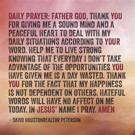 Daily Prayer | Daily prayer, Everyday prayers, Prayers
