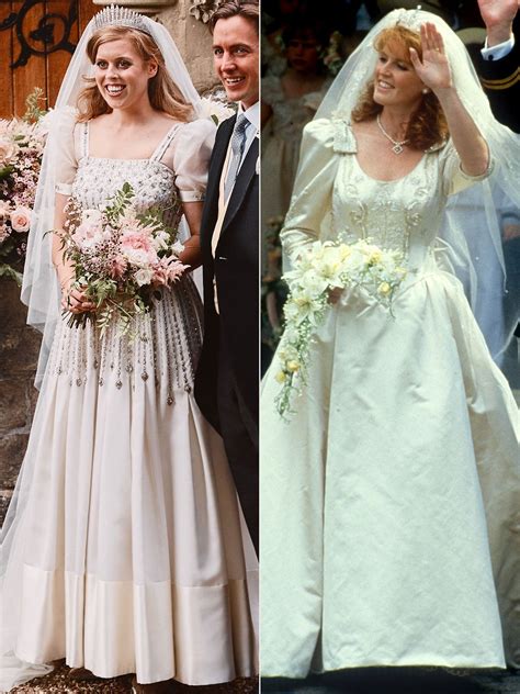 Stunning Photos Of Princess Beatrice And Her Mom Sarah Ferguson On Her Wedding Day
