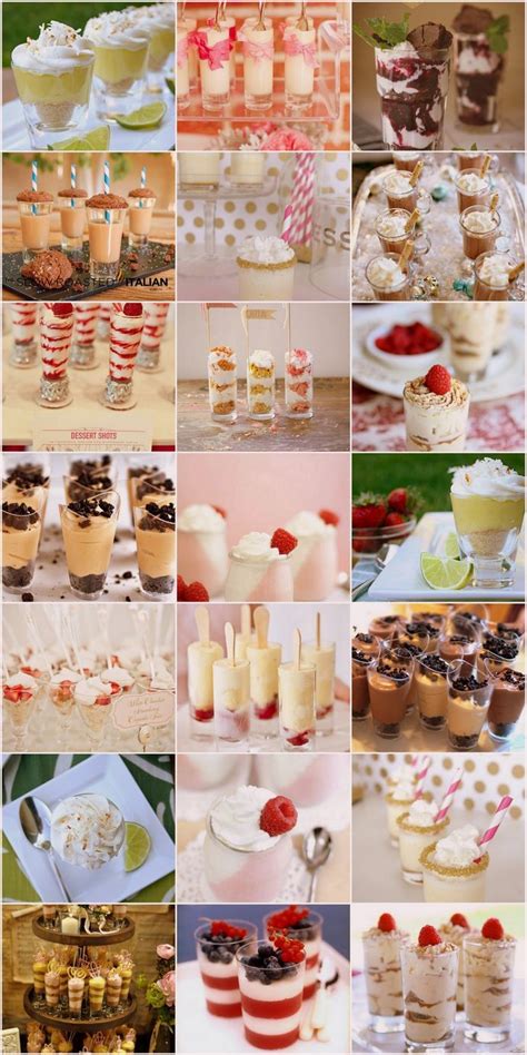 15 Dessert Pudding Shots And Bridal Shooters For Your Wedding Dessert