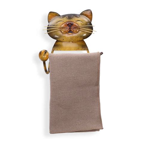 Cat Paper Towel Holder Vintage Cast Iron Dog Toilet Paper Holder Stand