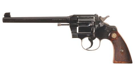 1916 Production Colt Officers Model Target 38 Revolver