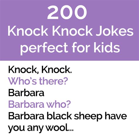 200 Fun Knock Knock Jokes Great For Kids Punme