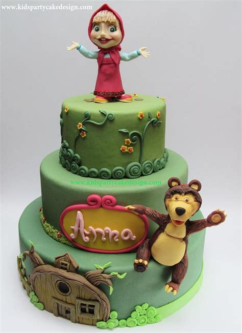 Masha And The Bear Cake Decorated Cake By Maria Teresa Cakesdecor