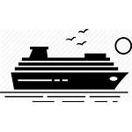 Icon Cruise Cruiser Ship Editor Open Vectorified