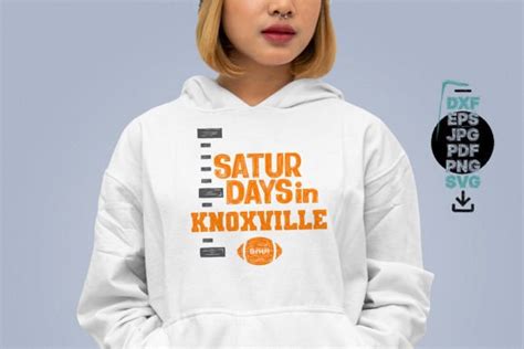 Saturdays In Knoxville Graphic By Duniwadoni · Creative Fabrica