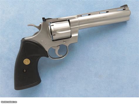 Colt Python Stainless Cal 357 Magnum 6 Inch Barrel Matte Finish