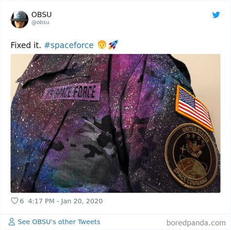 The Us Space Force Reveals Its New Camouflage Uniform People Offer More Suitable Alternatives