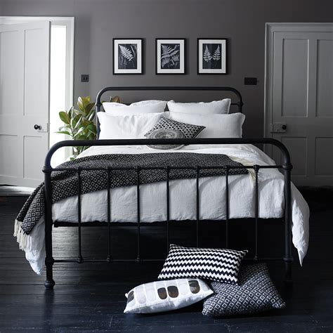 A wide variety of king canopy bedroom sets options are available to you, such as general use, design style, and material. Queen Size Canopy Curtains in 2020 | Black bed frame, King ...